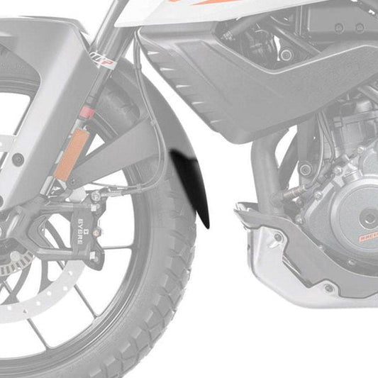 Extensión de guardabarros trasero negro mate para el guardabarros original KTM 390 Adventure '20-