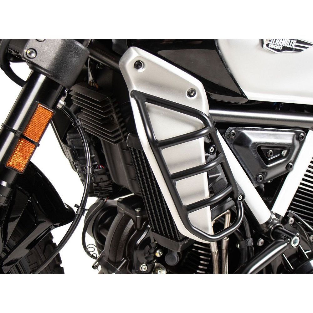 Soporte de radiador negro Hepco&Becker Scrambler Nightshift