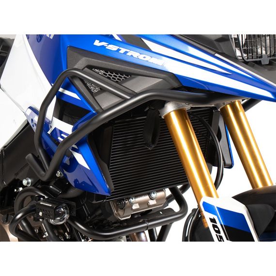 Soporte de depósito negro Hepco&Becker Suzuki V-Strom 1050 DE '23- (para soporte original)