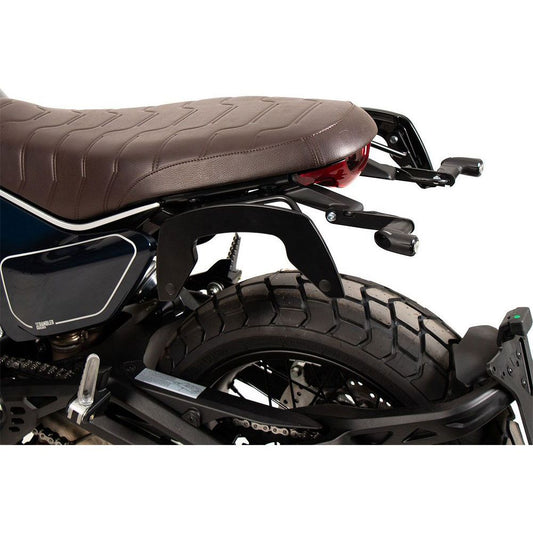 Portabolsas C-Bow negro Hepco&Becker Scrambler Nightshift