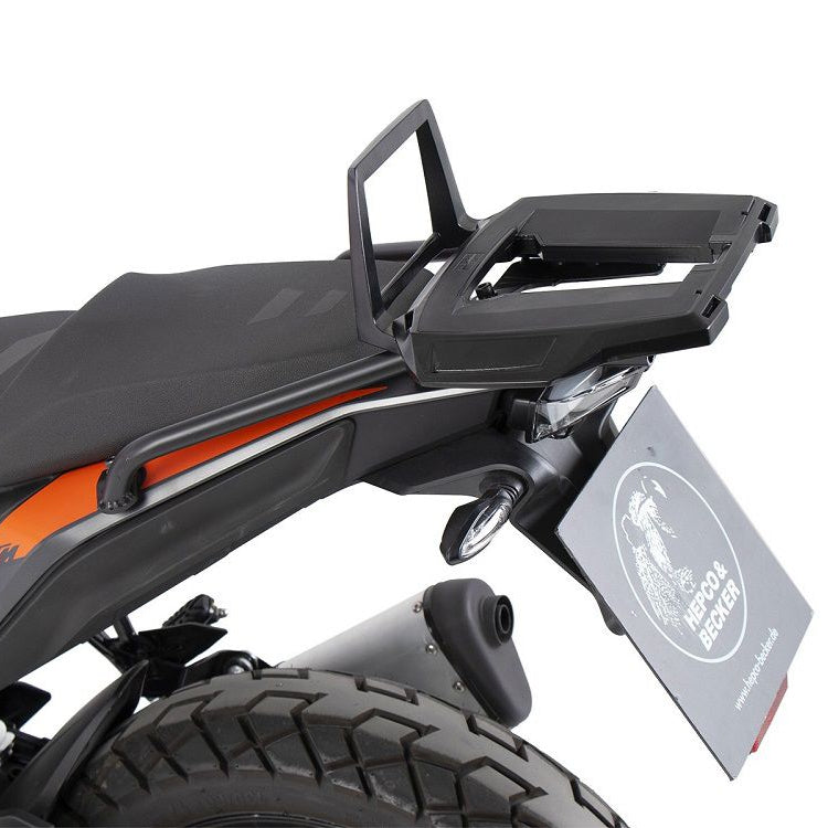 Portaequipajes superior Alurack negro Hepco&Becker KTM 390 Adventure '20-