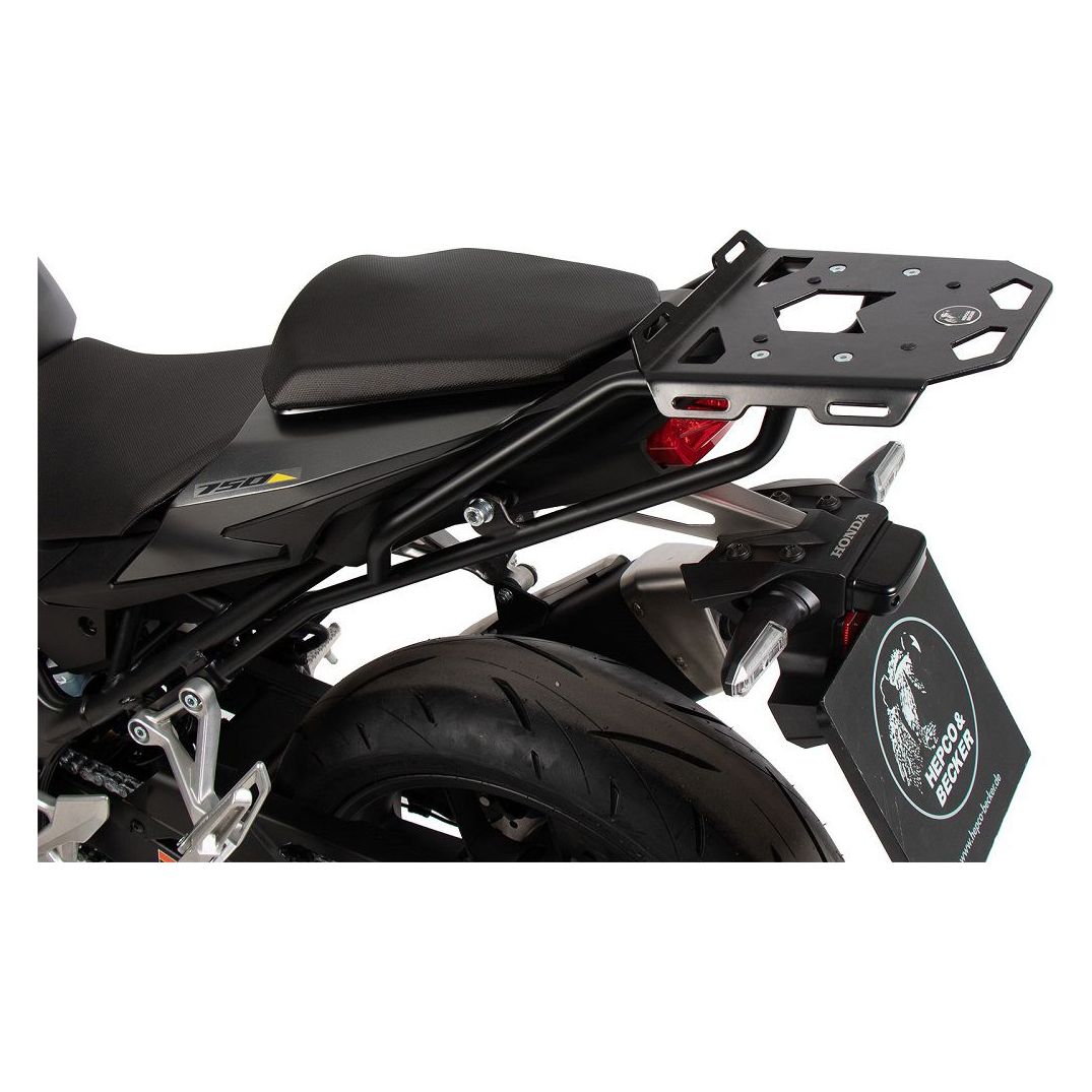 Portaequipajes negro Minirack Hepco&Becker Honda CB750 Hornet '23-
