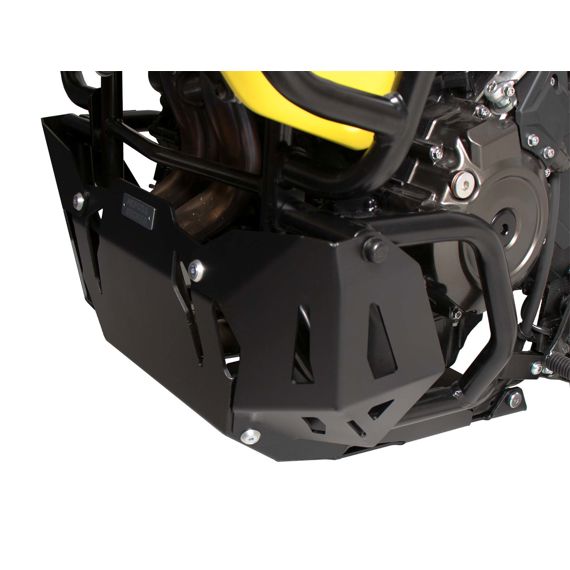 Placa de cárter de aluminio negro Hepco&Becker Suzuki V-Strom 800 DE '23-