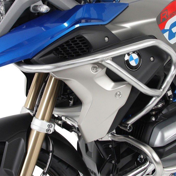 Barra de protección superior (protección del depósito) de acero inoxidable Hepco&Becker BMW R1200GS LC '17-18