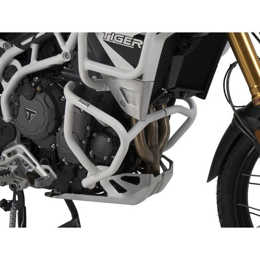 Defensas blancas Hepco&Becker para Triumph Tiger 850 Sport '21-