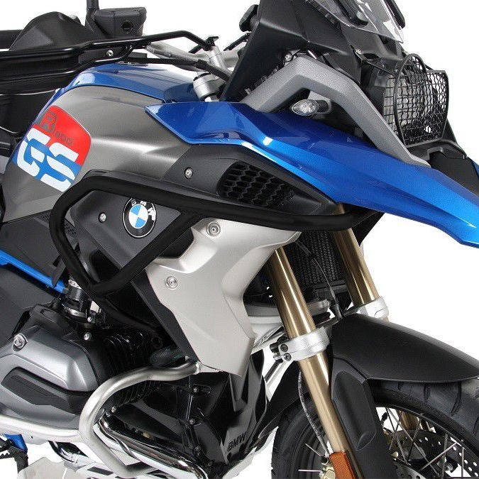 Barra de protección superior (protección del depósito) negra Hepco&Becker BMW R1200GS LC '17-'18