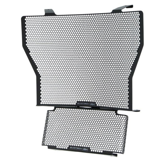 Juego de tapas de radiador/enfriador de aceite negras Evotech Performance BMW S1000RR '09-11