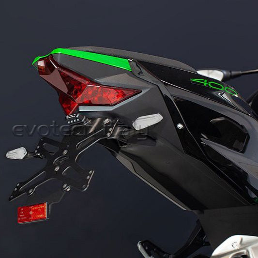 Portamatrículas Evotech Kawasaki Z400/500 / Ninja 400/500