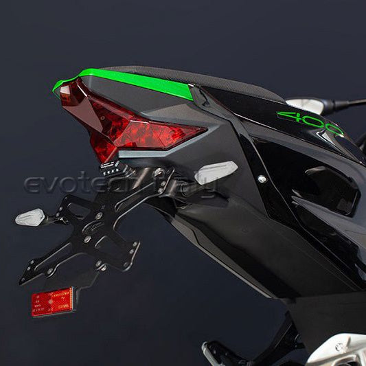 Portamatrículas Evotech Kawasaki Z400/500 / Ninja 400/500