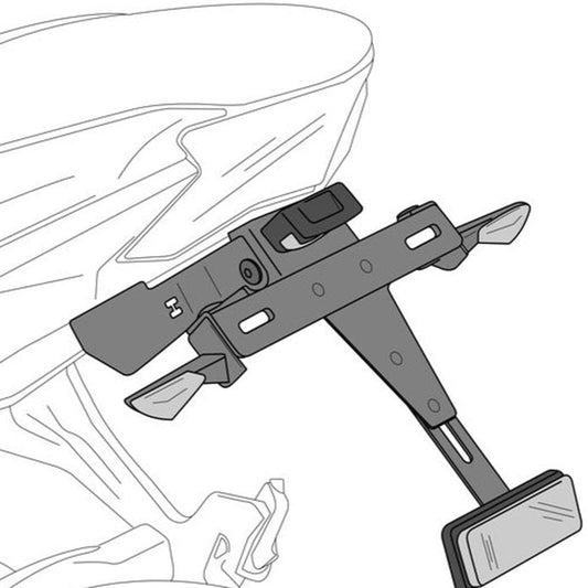 Portamatrículas Puig Kawasaki Z H2 / SE '20-