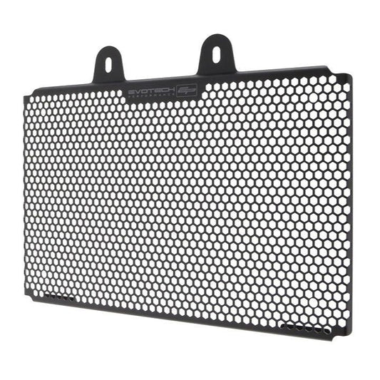 Cubierta del radiador negra Evotech Performance KTM 125 Duke '17-