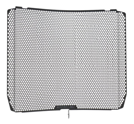 Cubierta de radiador negra Evotech Performance Kawasaki Z H2 ´20-