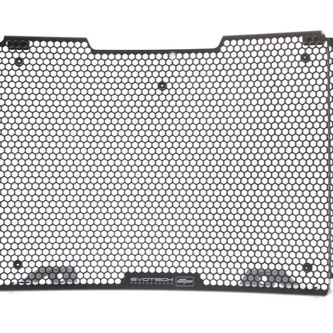 Cubierta del radiador negra Evotech Performance KTM 790 Duke '18-22