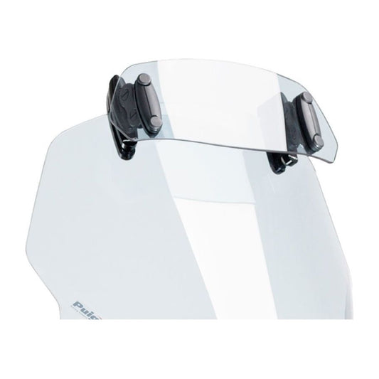 Ventana de montaje orientable transparente modelo Clip-On Puig (abrazaderas) 230x90mm