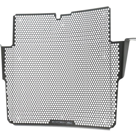 Cubierta de radiador negra Evotech Performance KTM 1290 Superduke R '20-23