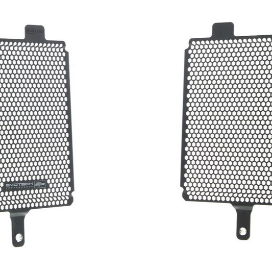 Juego de tapas de radiador negras Evotech Performance BMW R1250GS LC '18-