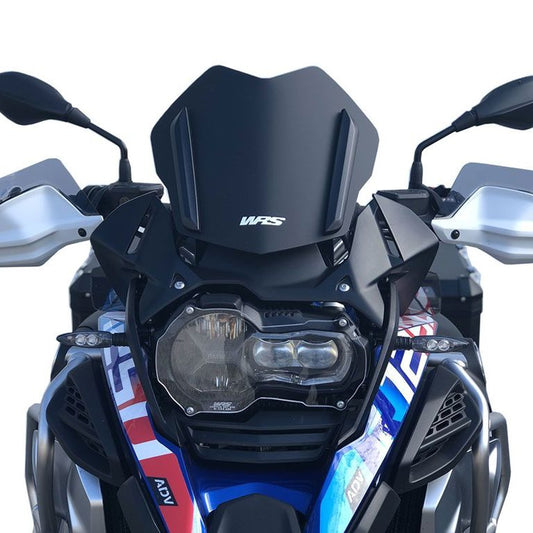 Parabrisas de repuesto modelo rally WRS BMW R1200GS '13-17 / R1250GS '18-23 negro mate