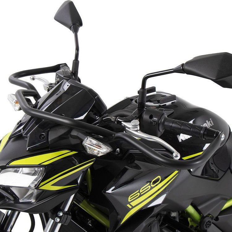 Barra de protección delantera negra Hepco&Becker Kawasaki Z650 '20-