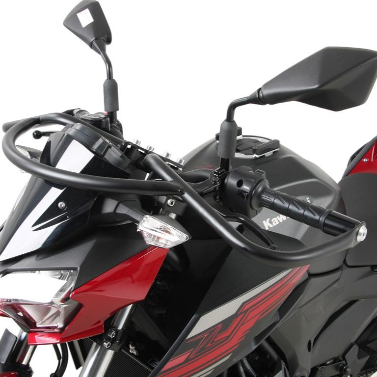 Barra de protección delantera negra Hepco&Becker Kawasaki Z500 '24-