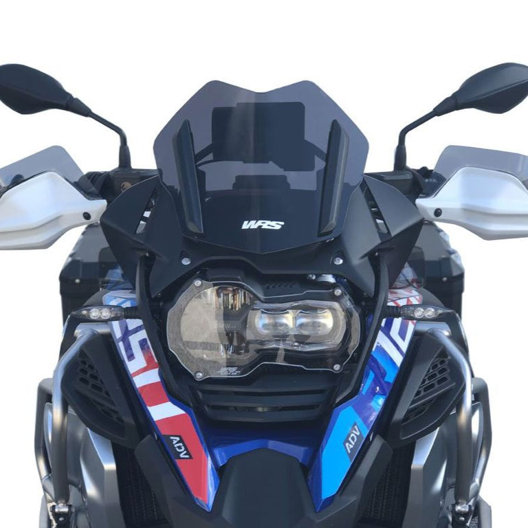Ventana de repuesto modelo rally WRS BMW R1200GS '13-17 / R1250GS '18 - tintada oscura