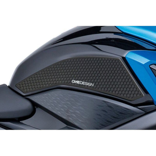 Adhesivos protectores de depósito/puños negros Puig Panigale V4