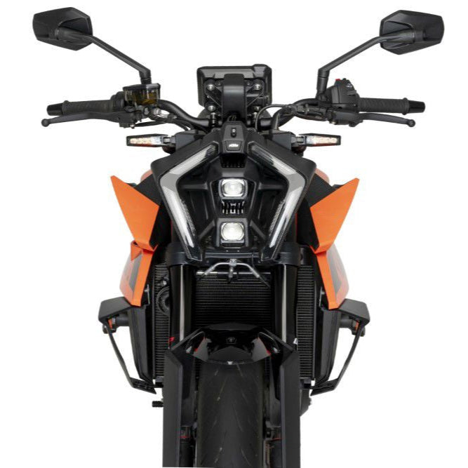 Alerón lateral Downforce Naked de Puig para la KTM 990 Duke '24 - aspecto carbono