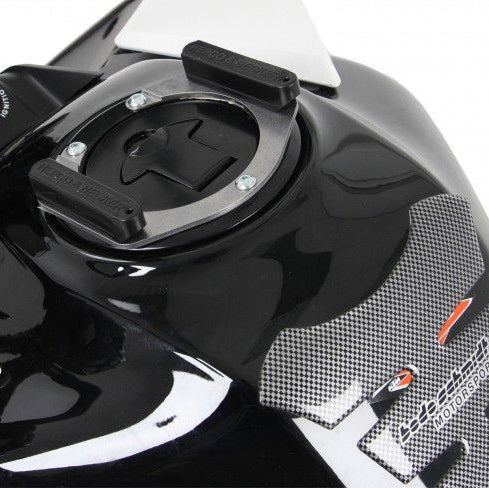 Anillo de depósito Lock-it Hepco&Becker para tapa de combustible KTM con 7 orificios para tornillos