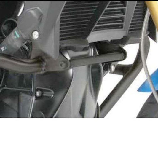 Soporte de conexión plateado para barra de protección Hepco&Becker BMW R1200RS '15-/ R1200R '15-/ R1200GS LC '13-