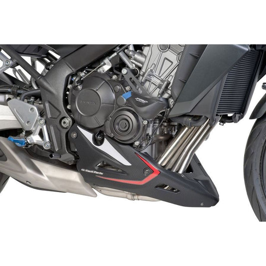 Alerón de motor S-line Puig símil carbono Honda CB650F '14-'18