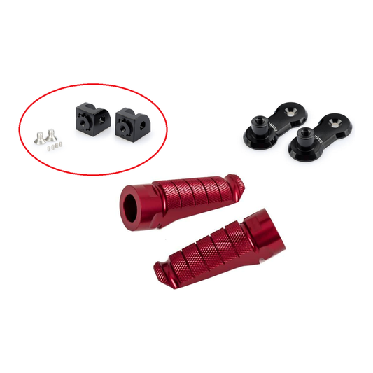 Adaptadores reposapiés VARIO delanteros de Puig para varios modelos Honda