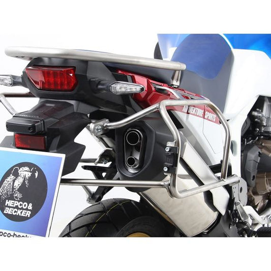 Portamaletas Recorte acero inoxidable Hepco&Becker Honda CRF1000L Africa Twin '18-