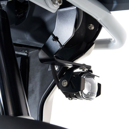 Faro auxiliar LED MicroFlooter BMW R1250GS '18 - negro Wunderlich