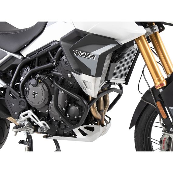 Barra de protección negra Hepco&Becker Triumph Tiger 900 Rally / GT / PRO '20-
