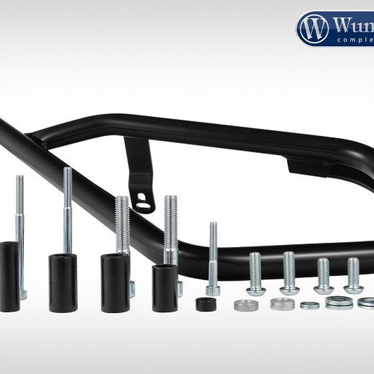 Juego de barras de protección del motor BMW K1600B/Grand America/GT/GTL - negro Wunderlich