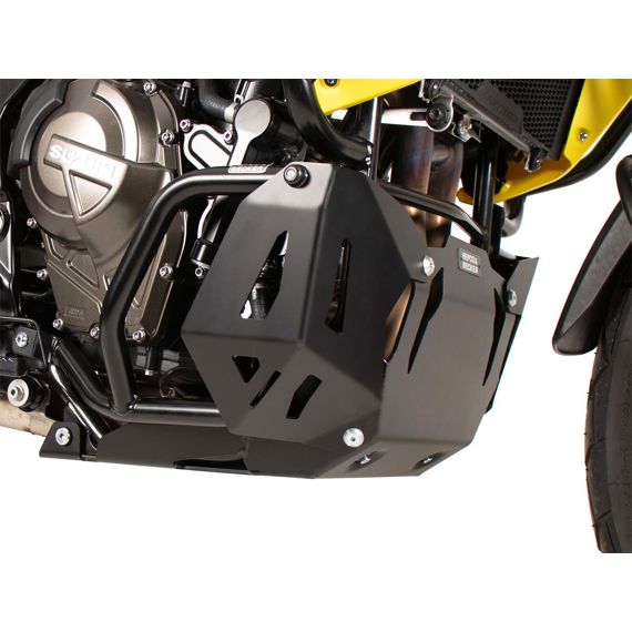 Placa de cárter de aluminio negro Hepco&Becker Suzuki V-Strom 800 DE '23-