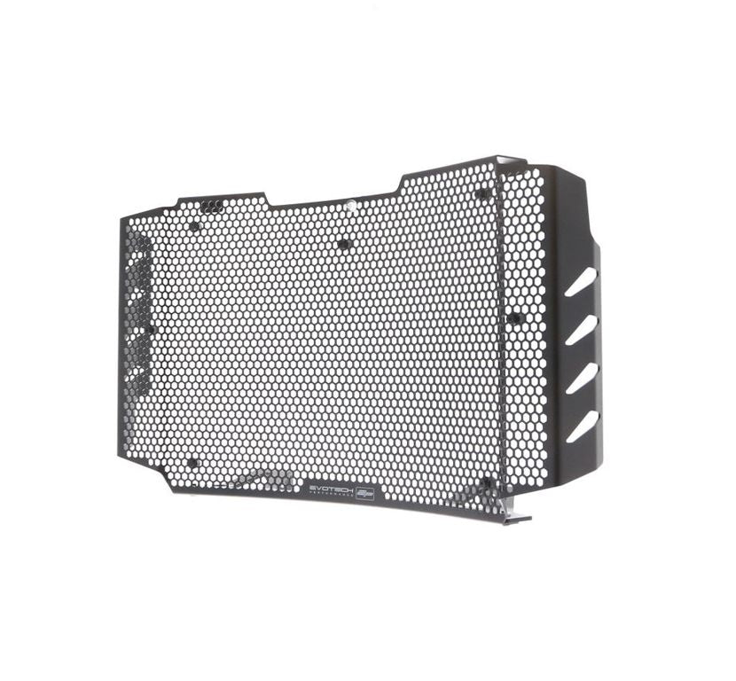 Cubierta del radiador negra Evotech Performance KTM 890 Duke '20-