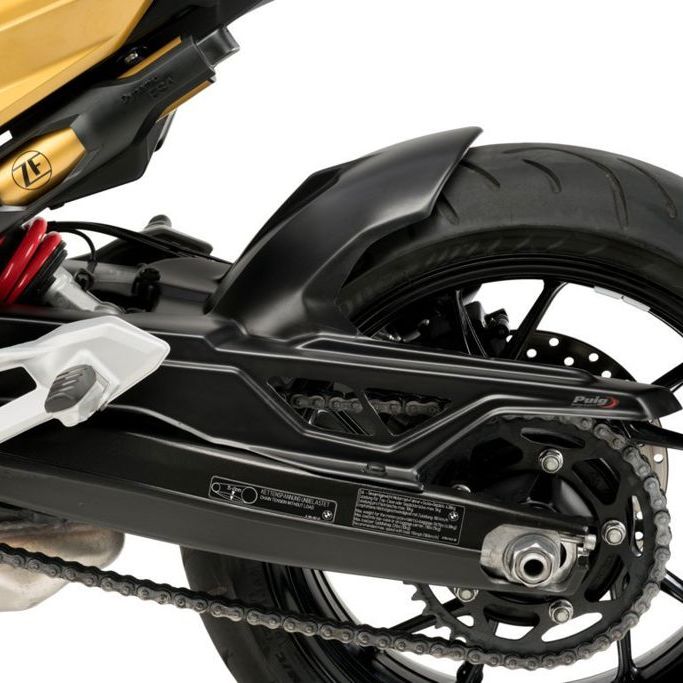 Guardabarros trasero Puig negro mate BMW F900R / XR '20-