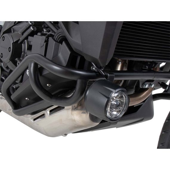 Adaptadores para montar lámparas originales en la defensa de la Honda NT1100 de Hepco&Becker