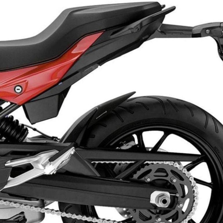 Extensión de guardabarros trasero negro mate para el guardabarros original BMW F900R/XR '20-
