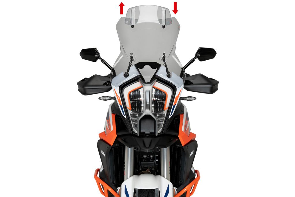 Ventana de repuesto Touring PLUS con ventana de fijación Puig KTM 1290 Super Adv. R/S '21-