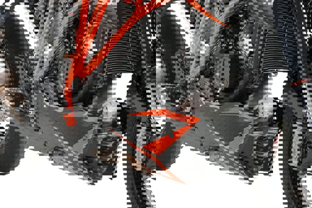 Alerón Puig Negro Mate para Moto KTM 1290 Superduke GT '21-