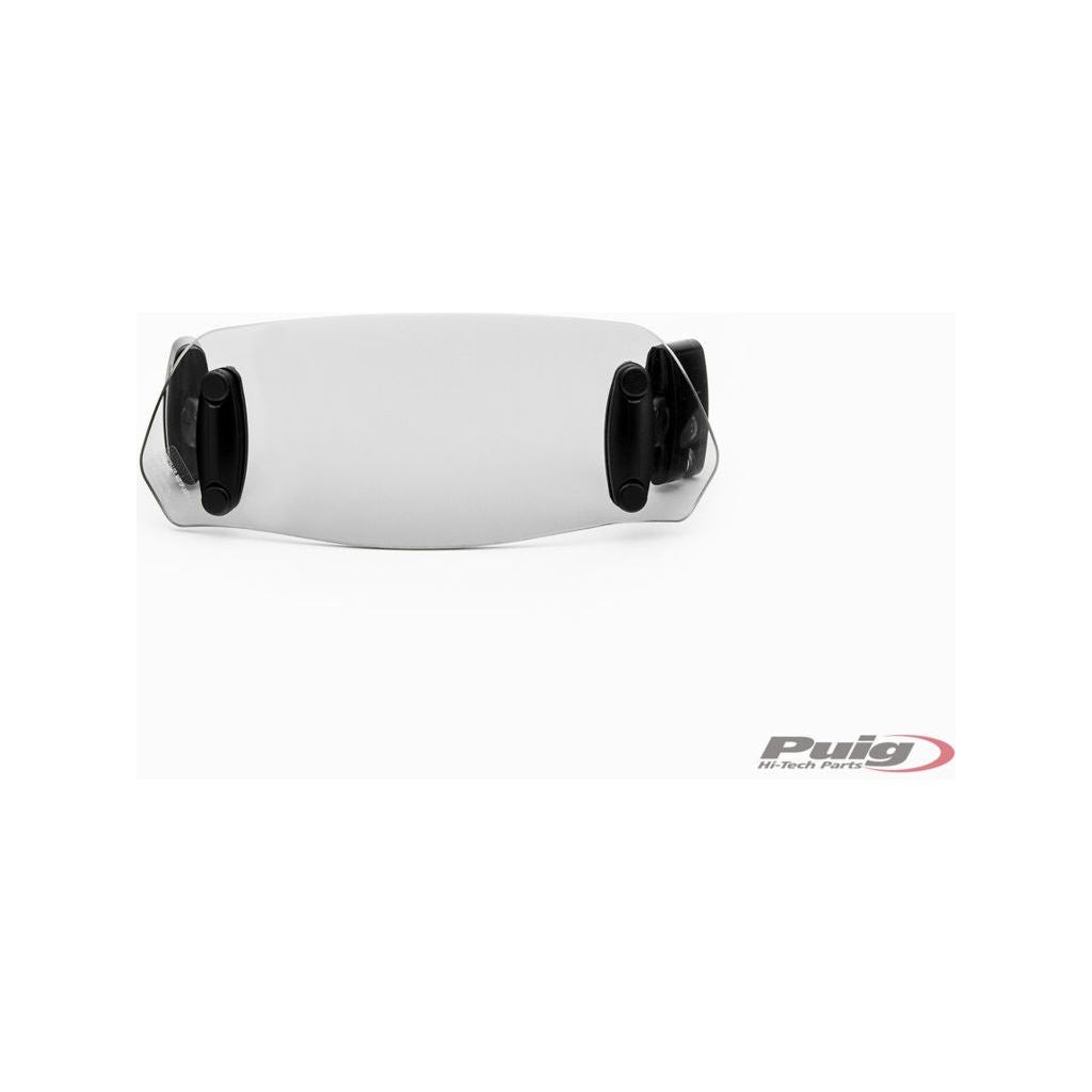 Ventana de montaje orientable transparente modelo Clip-On Puig (abrazaderas) 230x90mm