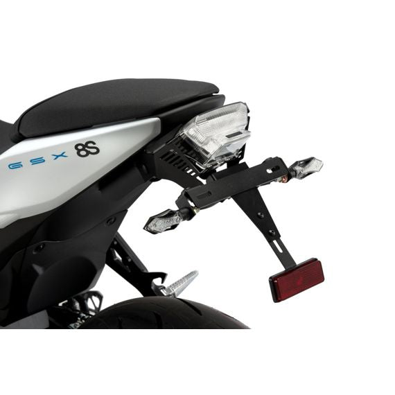 Portamatrículas negro Puig Suzuki GSX-8S '23-
