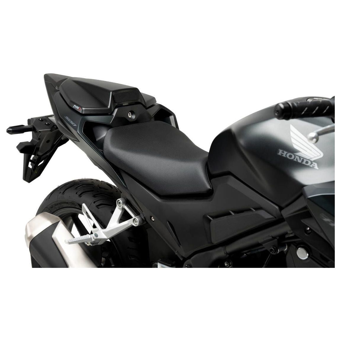 Asiento monoplaza Honda CB500/750 Hornet '24 - Puig símil carbono