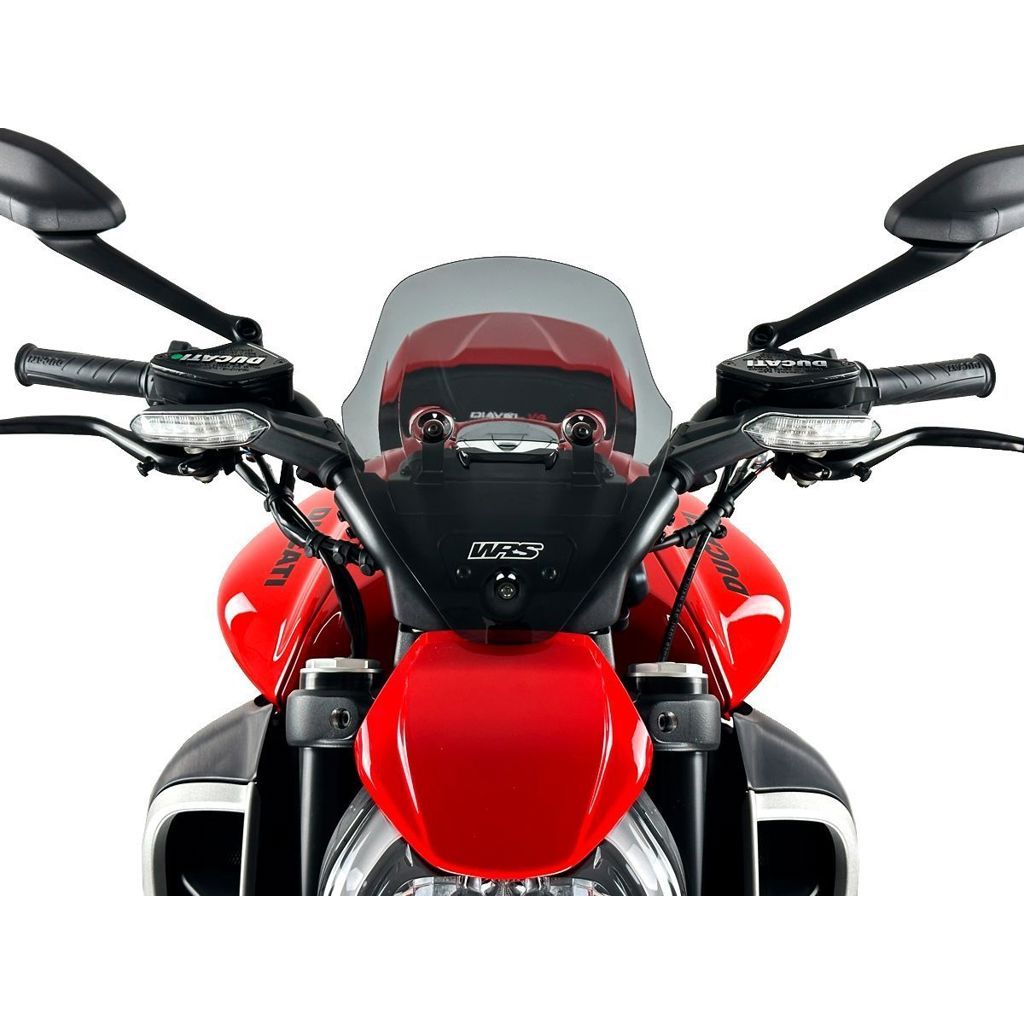 Parabrisas deportivo WRS tintado oscuro Diavel V4