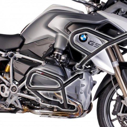 Defensas superiores negras Puig BMW R1200GS LC '17-18 / R1250GS LC '19-