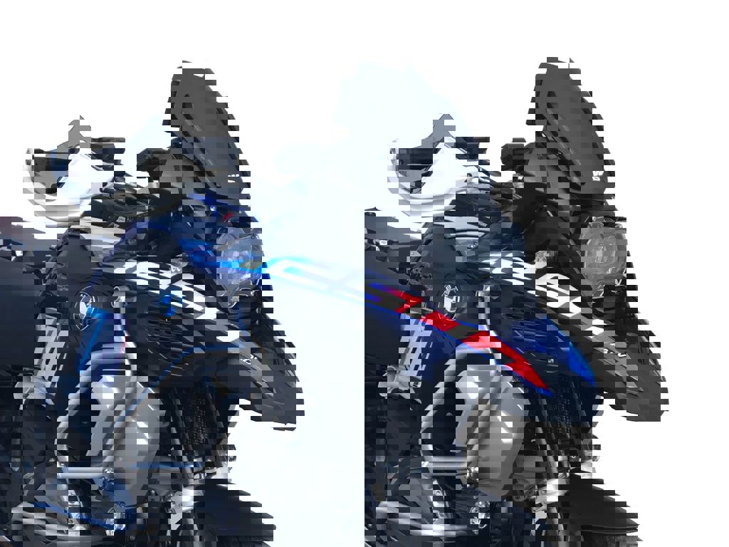 Parabrisas de repuesto modelo rally WRS BMW R1200GS '13-17 / R1250GS '18-23 negro mate