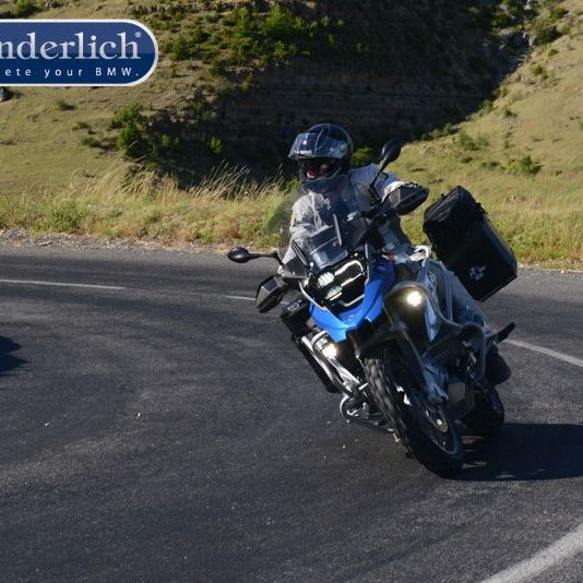 Kit de montaje de faros auxiliares para barra de protección de depósito Wunderlich BMW R1200GS LC - negro Wunderlich