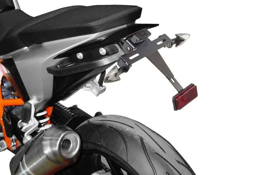 Portamatrículas negro Puig KTM 125/390 Duke '17-