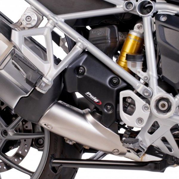 Embellecedor lateral trasero derecho Puig negro mate BMW R1200GS LC / Adventure / Rallye/Executive